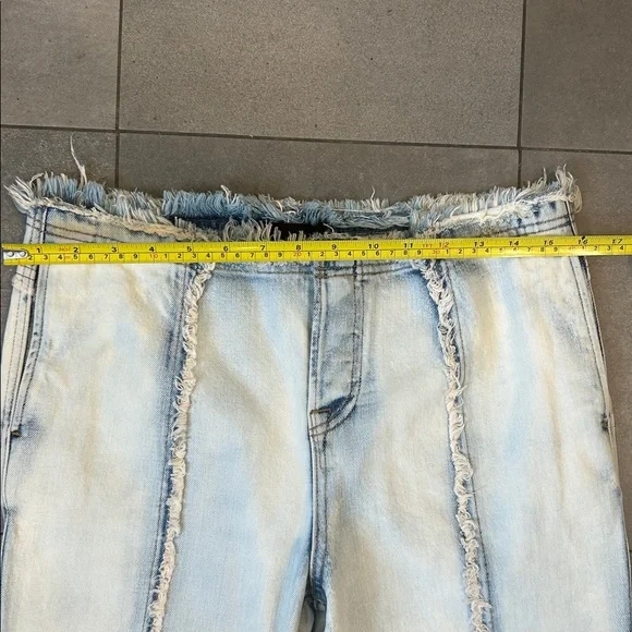 h:ours Calista Pant in Light Tinted Bleach - Picture 5 of 14